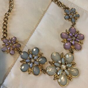 Statement Floral Necklace